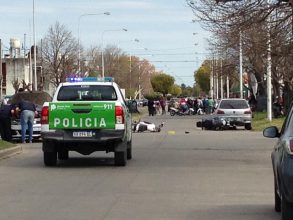 San Pedro: Un joven murió tras un choque de motos en Av. 11 de Septiembre