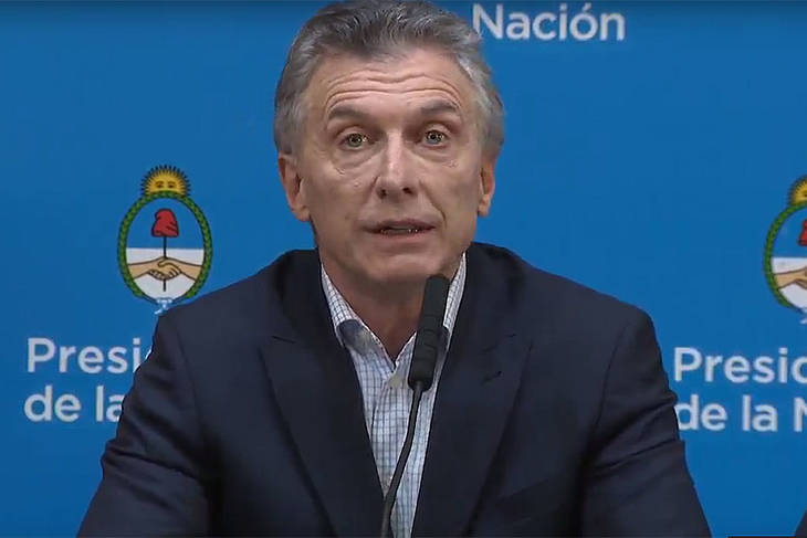 Macri: “No me puedo hacer cargo”