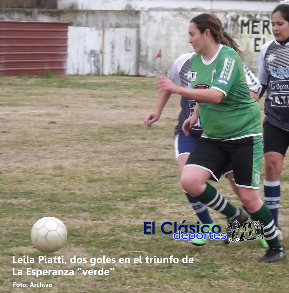 Fútbol femenino: La Esperanza a paso firme
