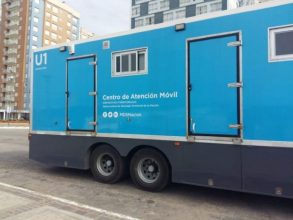 El municipio en tu barrio: Movil sanitario en Rosell y Pedro Alonso