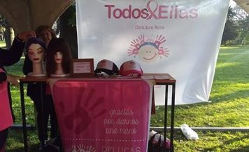 Se viene el Octubre Rosa: Pelucas Solidarias presente Palermo