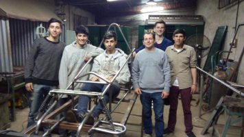 Alumnos de la Indu diseñan un chasis para un Ecodesafio