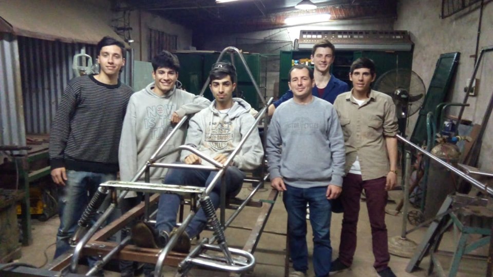 Alumnos de la Indu diseñan un chasis para un Ecodesafio