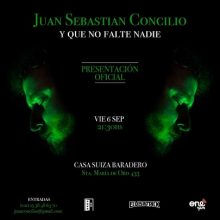 Y que no falte nadie: Concilio presenta su disco por primera vez en vivo