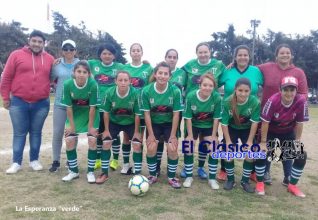Fútbol femenino: La Esperanza con ventaja a la última fecha
