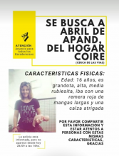 Apand: Buscan a una interna que falta desde la tarde
