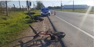 Policiales: Accidente en el acceso a nuestra ciudad