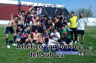 Atlético campeón del Sub 21