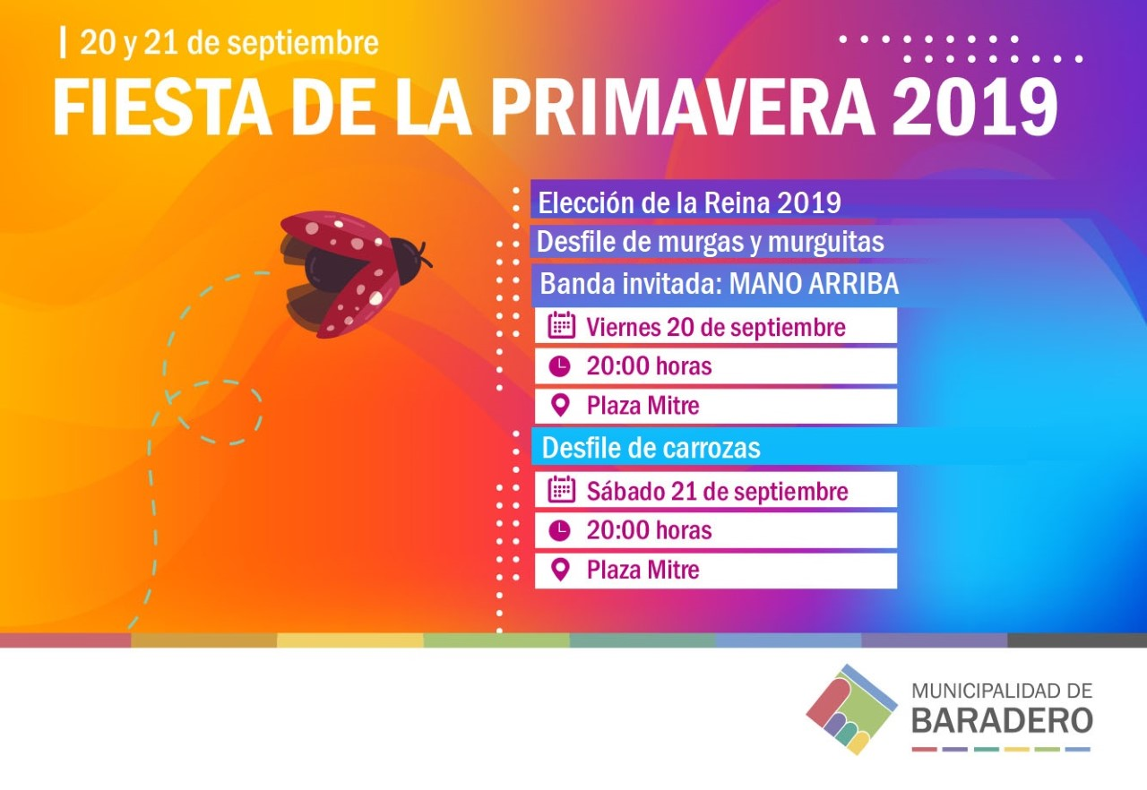 Se viene la Fiesta de la Primavera con carrozas, elección de la reina y una banda de lujo