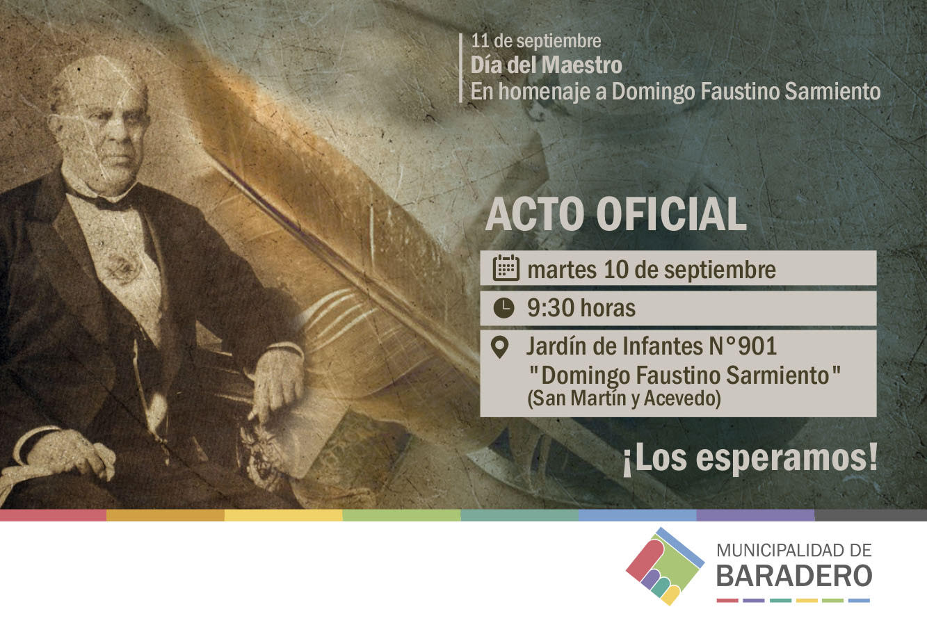 Invitación: Acto oficial del Día del Maestro