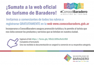 ¡Sumate a Conocé Baradero, la web turística de la ciudad!