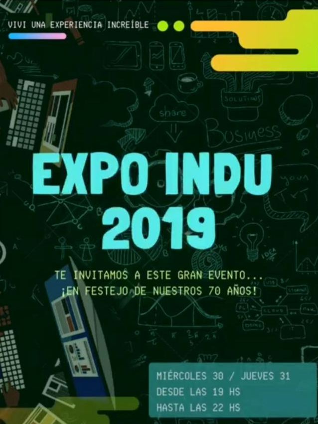 Escuela Industrial: Con una expo se festejan los 70 años de su creación
