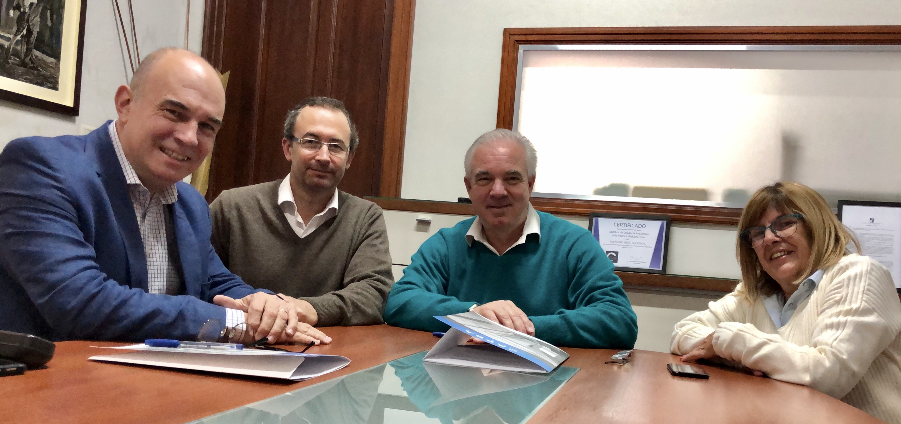 EL COLEGIO DE ARQUITECTOS FIRMÓ UN IMPORTANTE CONVENIO CON LA FUNDACIÓN SALAMONE