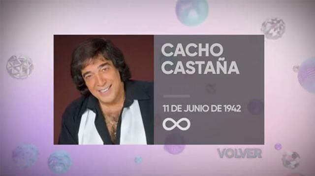 Canal Volver recuerda a Cacho Castaña