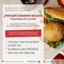 Charlas en SADIV: ¿Por qué comemos de más?