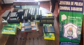 Por amenazas: En un allanamiento encuentran municiones de fusil
