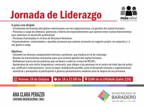 Jornada de Liderazgo: una charla para diseñar y potenciar el futuro