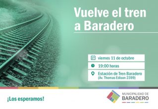 La Estación cobra vida: Vuelve el tren a Baradero
