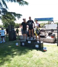 Capitán Sarmiento: Campodonico corrió en honor a la bandera de la provincia