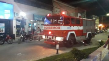 Bomberos: Principio de incendio en un local de calle Anchorena