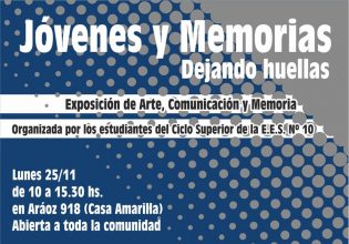 Jóvenes y Memoria: Dejando Huellas
