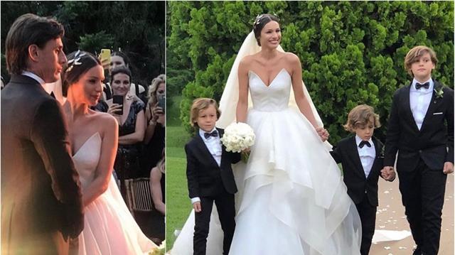 Se casaron Pampita y García Moritán