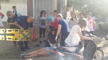 Esta tarde: Accidente en Aráoz y Malabia