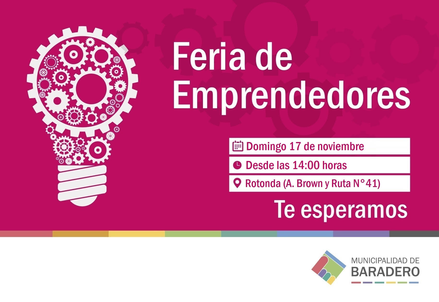 Este domingo la Feria de Emprendedores estará en la Rotonda