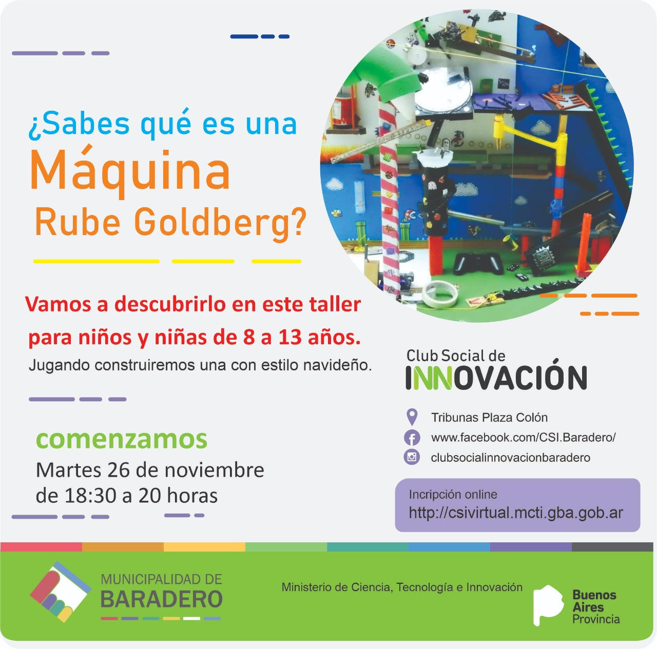 Club Social de Innovación | ¿Sabés que es una máquina de Rude Goldberg?