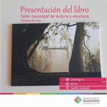 Microrrelatos: Se presenta el libro del taller de escritura