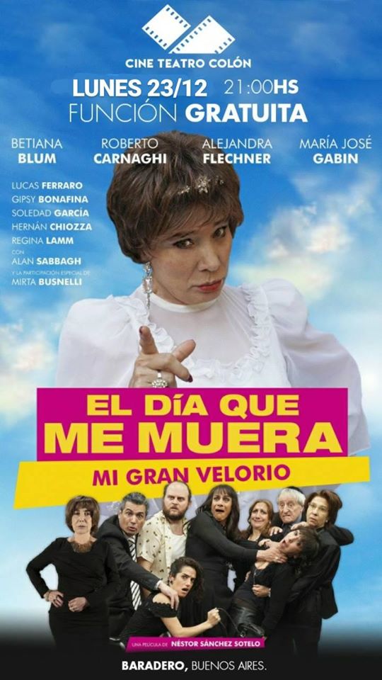 Cine Colón: Última función del año