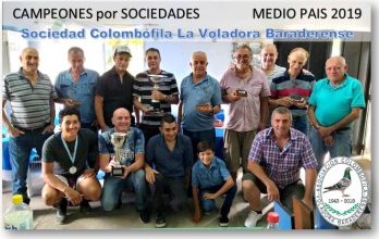 La Voladora Baraderense es campeona de sociedades