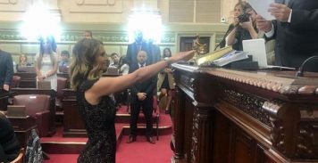 Amalia Granata juró como diputada en la Legislatura de Santa Fe