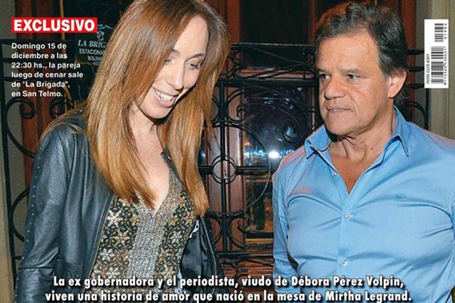Romance confirmado: María Eugenia Vidal y Enrique Sacco fueron fotografiados juntos