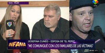 Josefina Cúneo, la mujer del Pepo: «Fue un accidente, no les pegó un tiro a cada uno»