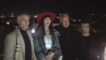 Moria Casán se casó con su novio en Italia