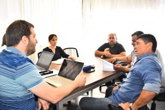 Autoridades municipales mantuvieron una reunión sobre el estado de obras y servicios públicos