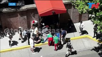 Motochorros atacaron a balazos a dos turistas en Puerto Madero y mataron a uno