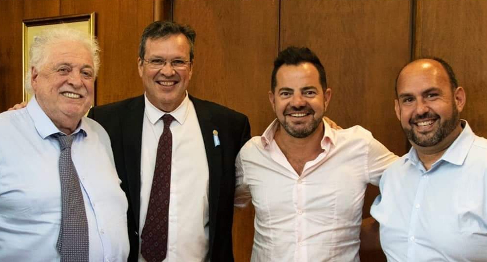 El intendente Esteban Sanzio se reunió con Ginés González García, ministro de salud de la Nación