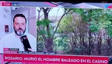 Crimen en el City Center: El Dr. Bitar entrevistado por los medios nacionales