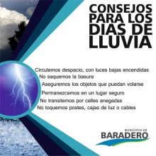 Consejos para los días de lluvia