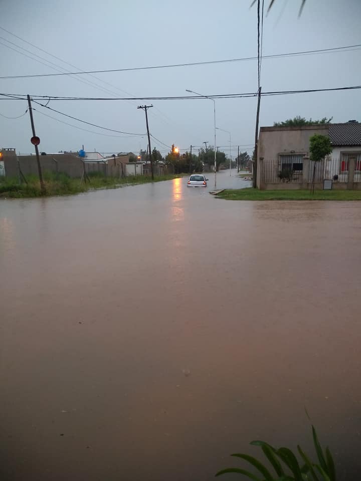 Temporal: 102 milimetros de agua caída en menos de dos horas