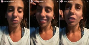 Cinthia Fernández recuperó sus ahorros y sus pertenencias: «Hay gente buena»