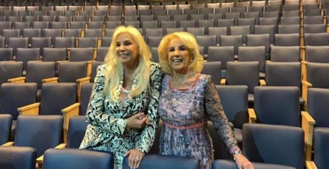 Mirtha y Susana, en la reapertura del Teatro Tronador