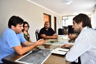 El intendente se comprometió a trabajar en forma conjunta con la Sociedad Rural