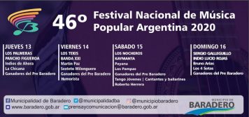 #FestivalBaradero2020 | Venta de entradas en el Anfiteatro Municipal y en PaseShow