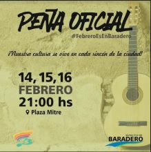 Evento | Peña Oficial Baradero 2020