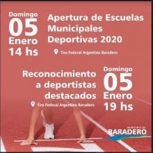 Apertura de Escuelas Municipales Deportivas
