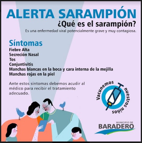 Campaña contra el Sarampión | ¡Vacunemos nuestros niños!