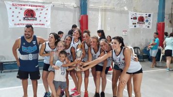 Sportivo Baradero se quedó con el cuadrangular de Básquet Femenino organizado por Pescadores